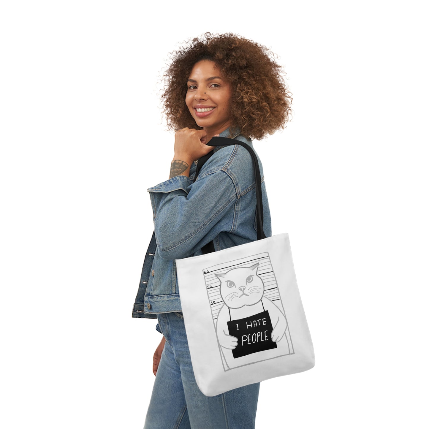 Polyester Canvas Tote Bag (AOP)