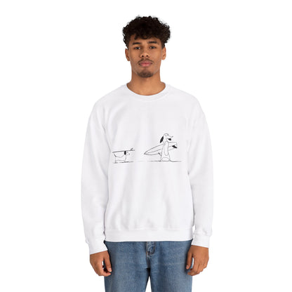 Surfing Dod - Unisex Heavy Blend™ Crewneck Sweatshirt