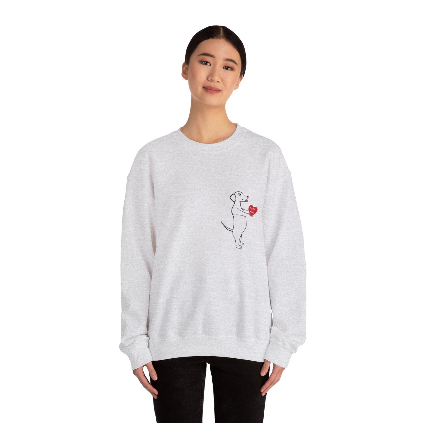 LoveMyMom - Unisex Heavy Blend™ Crewneck Sweatshirt