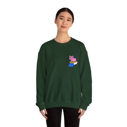 Surf Piggy - Unisex Heavy Blend™ Crewneck Sweatshirt