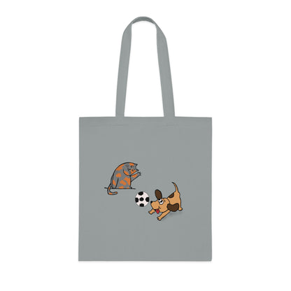 Cat-Dog lover - Cotton Tote Bag