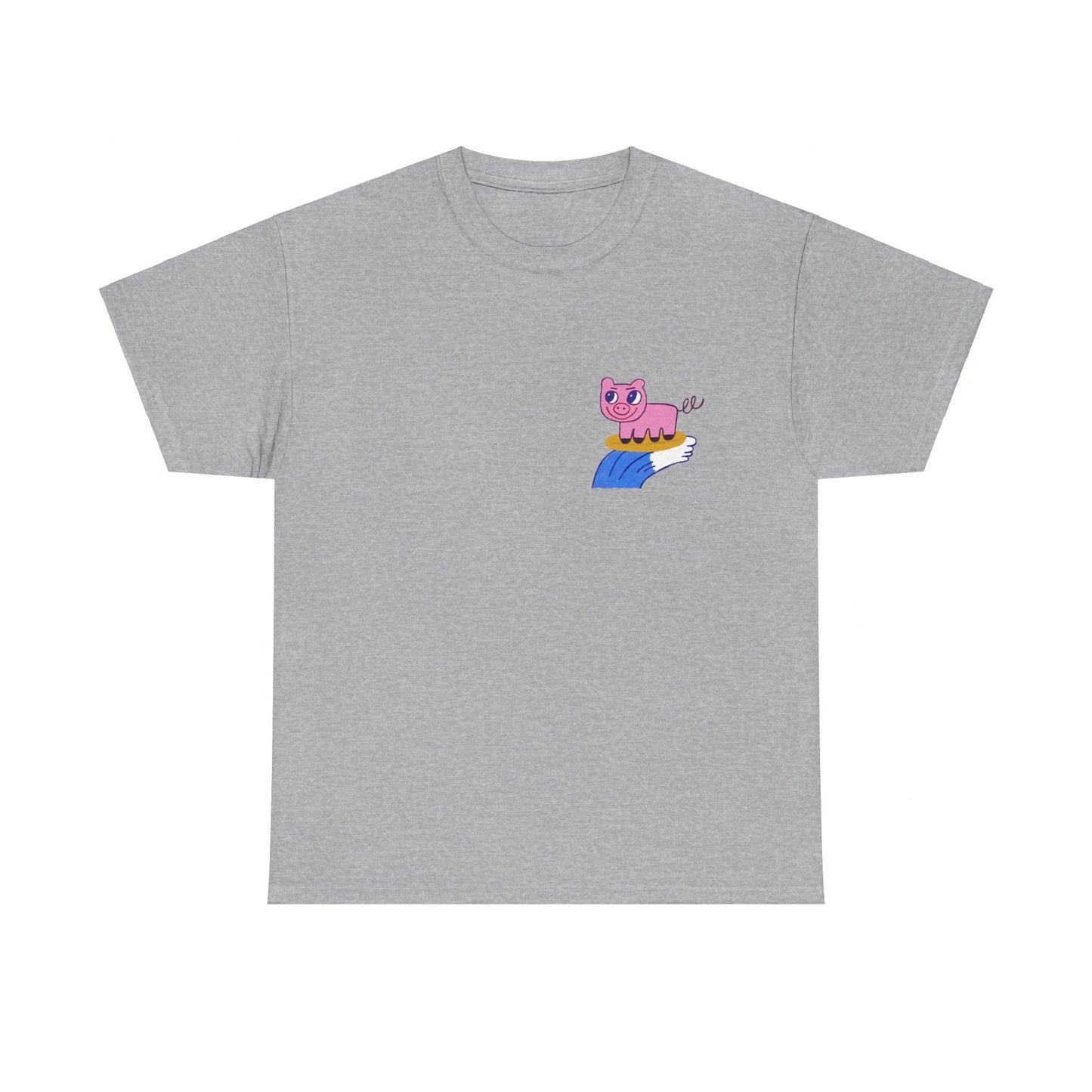 Surf piggy - Unisex Heavy Cotton Tee