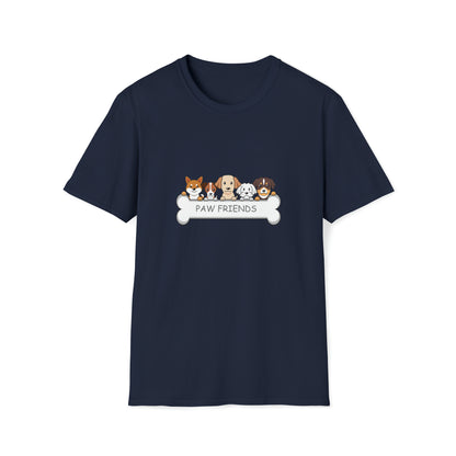 Paw Friends - Unisex Softstyle T-Shirt