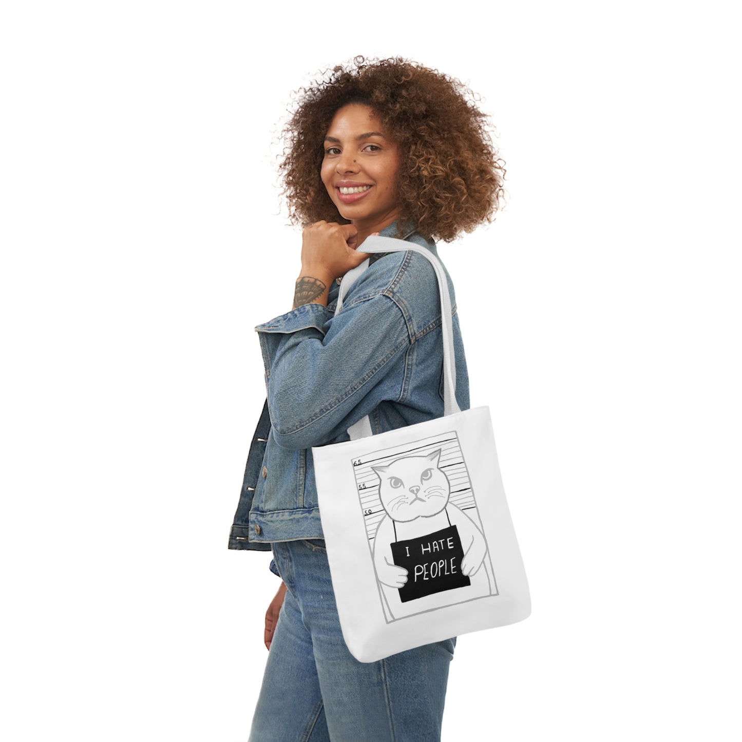 Polyester Canvas Tote Bag (AOP)