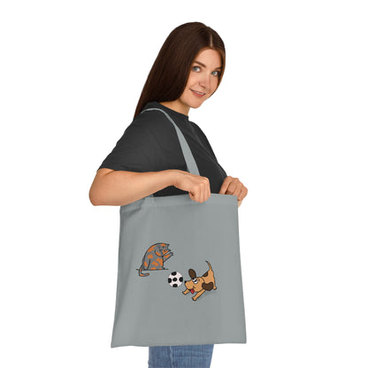 Cat-Dog lover - Cotton Tote Bag