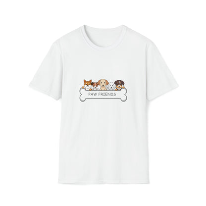 Paw Friends - Unisex Softstyle T-Shirt