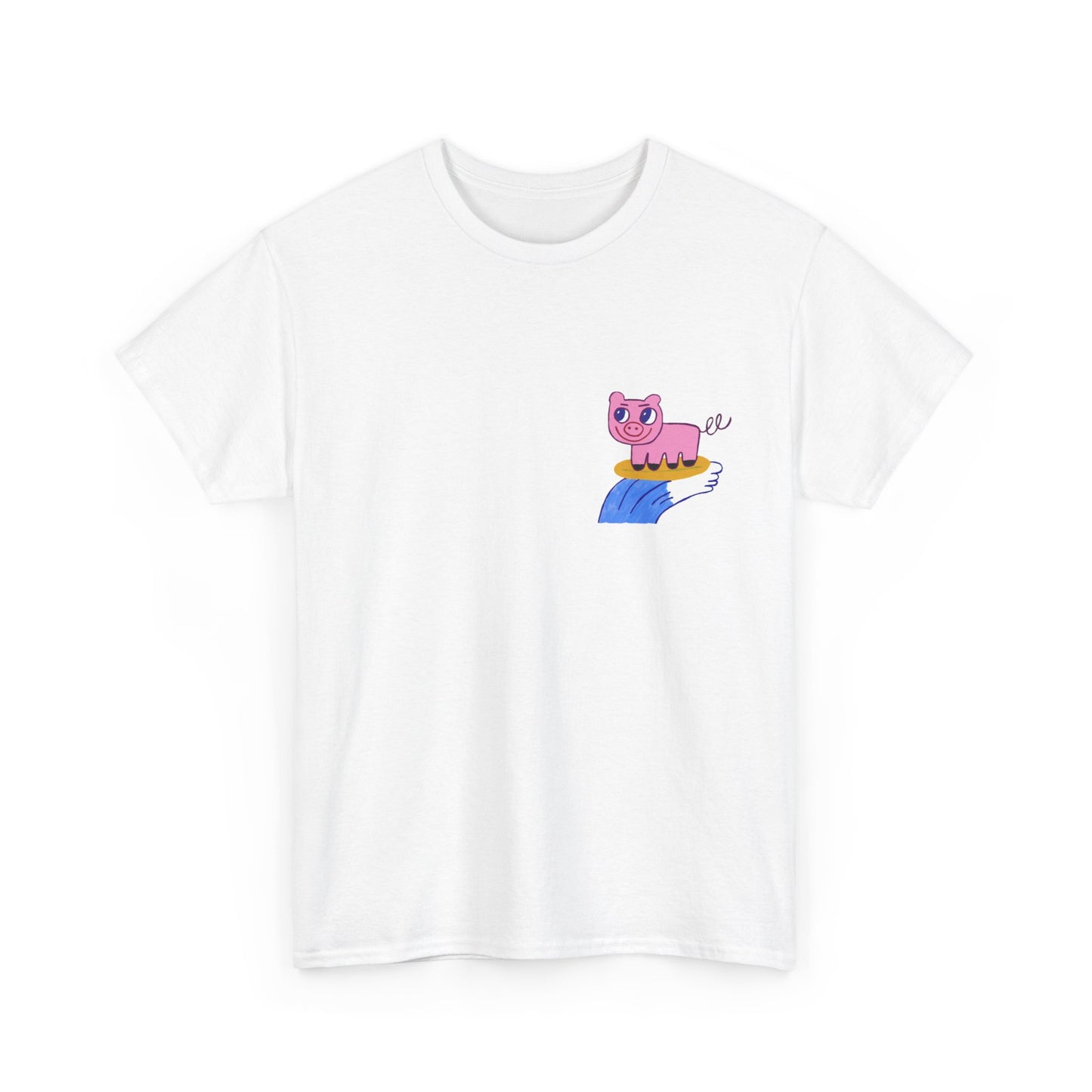 Surf piggy - Unisex Heavy Cotton Tee