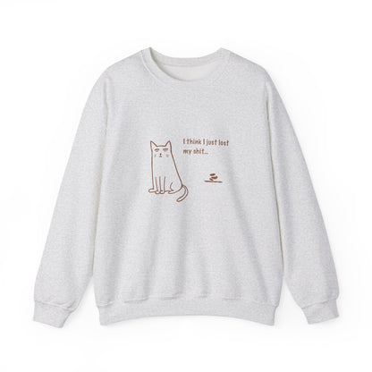 Naughty cat - Unisex Heavy Blend™ Crewneck Sweatshirt