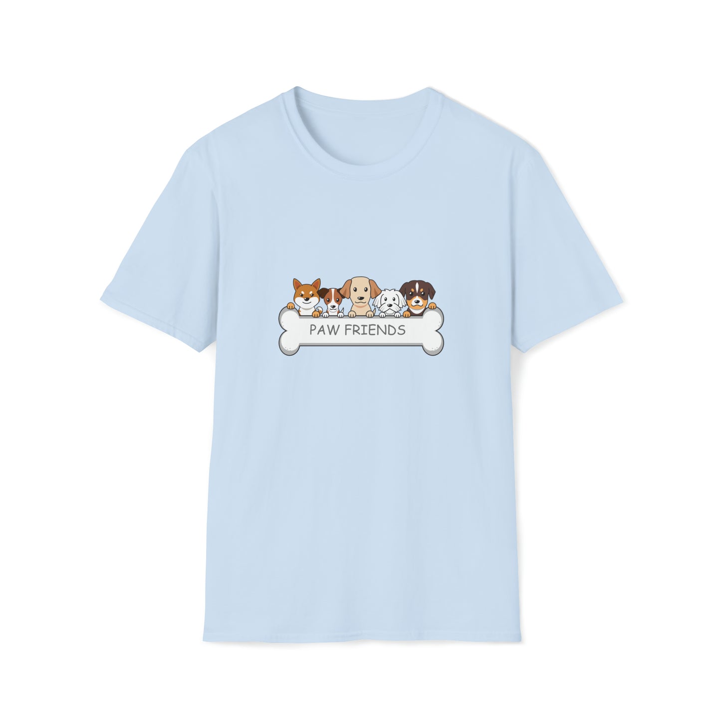 Paw Friends - Unisex Softstyle T-Shirt