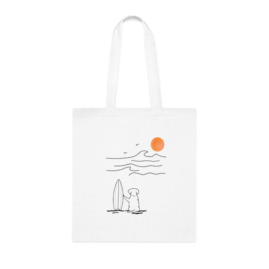 Sunset Cotton Tote Bag