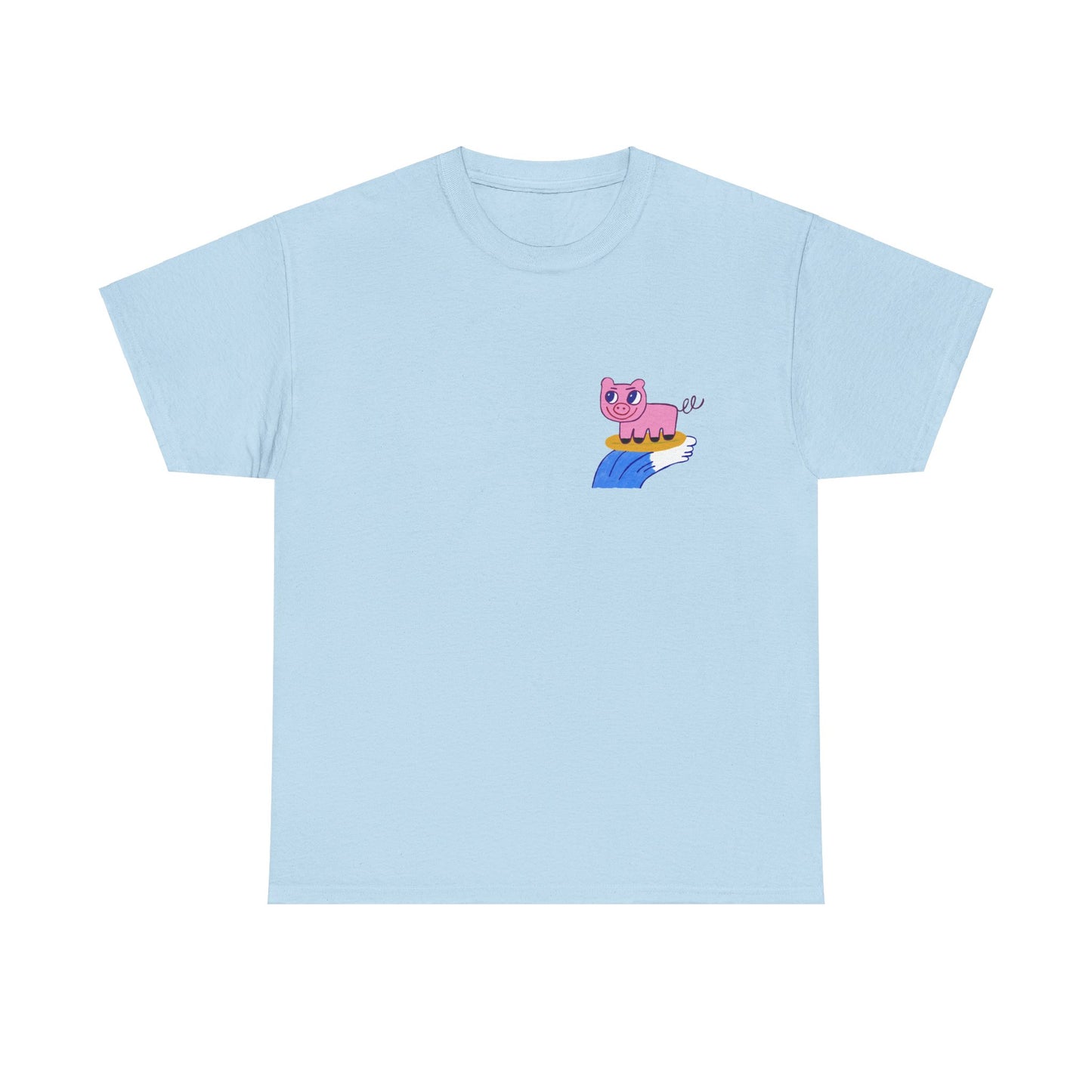 Surf piggy - Unisex Heavy Cotton Tee