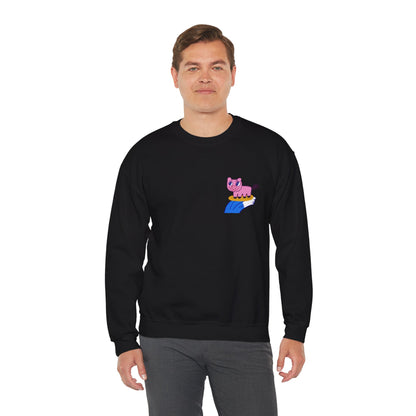 Surf Piggy - Unisex Heavy Blend™ Crewneck Sweatshirt