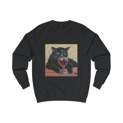 Cat wine - Unisex Sweatshirt