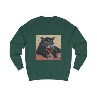 Cat wine - Unisex Sweatshirt