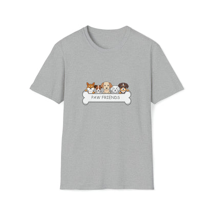 Paw Friends - Unisex Softstyle T-Shirt